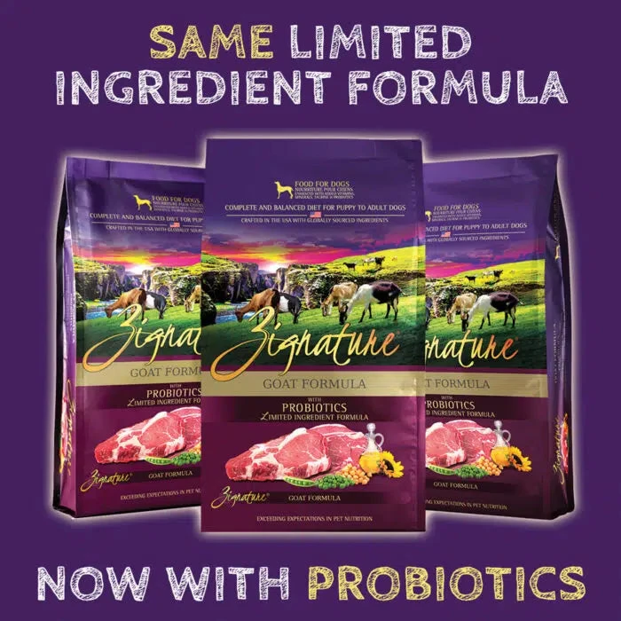 Zignature Limited Ingredient Goat Formula Dry Dog Food - Image 5