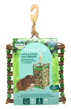 Oxbow Enriched Life - Apple Stick Hay Feeder
