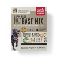 The Honest Kitchen Grain Free Fruit & Veggie Recipe Dog Food Base Mix