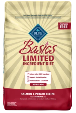Blue Buffalo Basics Adult Salmon & Potato Recipe Dry Dog Food