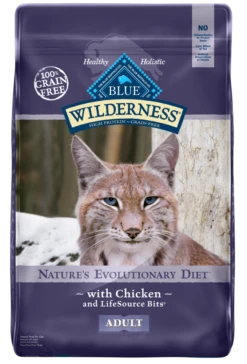 Blue Buffalo Wilderness Grain Free Chicken Recipe Dry Cat Food