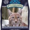 Blue Buffalo Wilderness Grain Free Chicken High Protein Recipe Mature Dry Cat Food