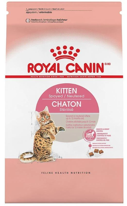 Royal Canin Spayed Or Neutered Dry Kitten Food