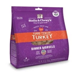 Stella & Chewy's Freeze-Dried Morsels Tummy Ticklin' Turkey Cat Food