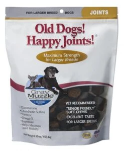 Ark Naturals Gray Muzzle Old Dogs! Happy Joints! Dog Treats