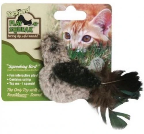 Cosmic Play And Squeak Backyard Animals Cat Toys - Image 2