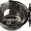 Midwest Stainless Steel Snap'y Fit Water And Feed Bowl