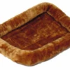 Midwest Quiet Time Cinnamon Fleece Pet Bed