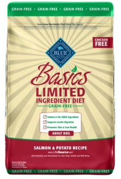 Blue Buffalo Basics Grain Free Adult Salmon & Potato Recipe Dry Dog Food