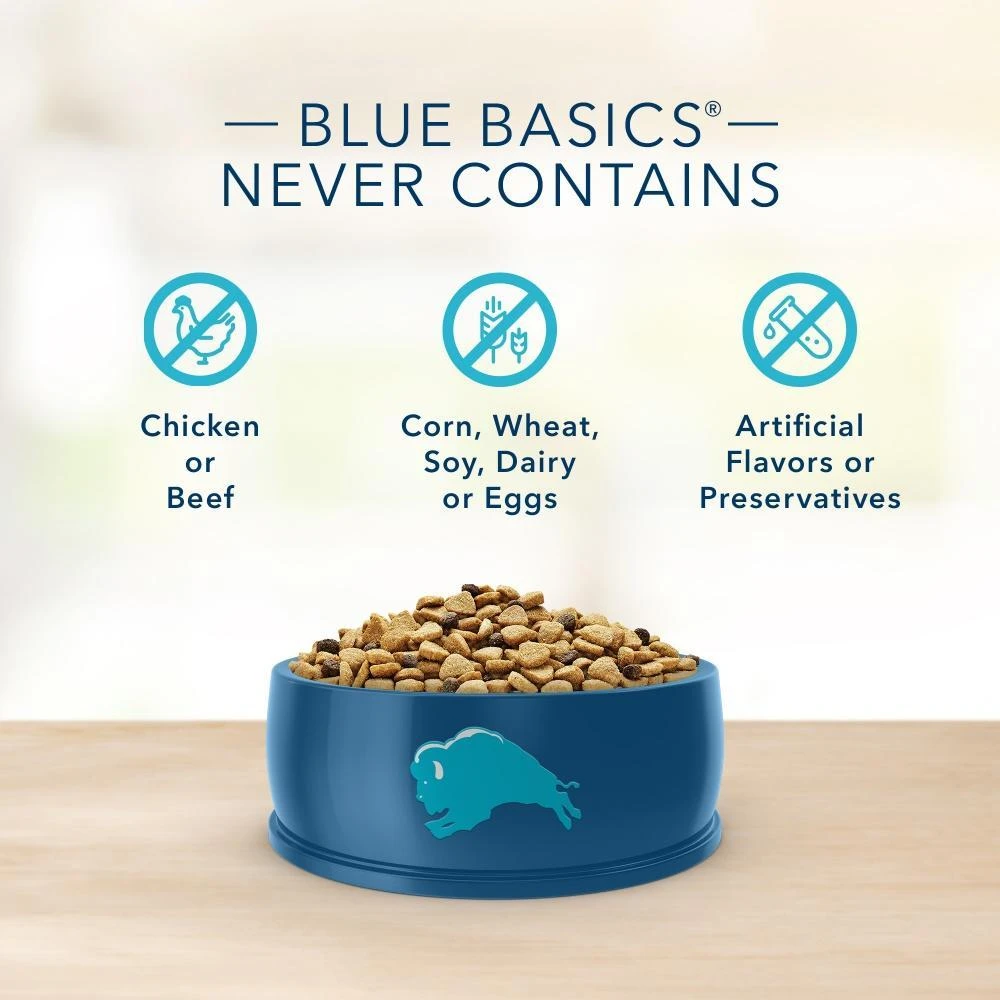 Blue Buffalo Basics Grain Free Adult Salmon & Potato Recipe Dry Dog Food - Image 7
