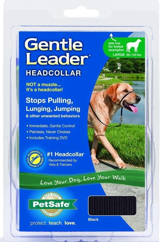 Petsafe Gentle Leader Quick Release Black Headcollar For Dogs - Image 3