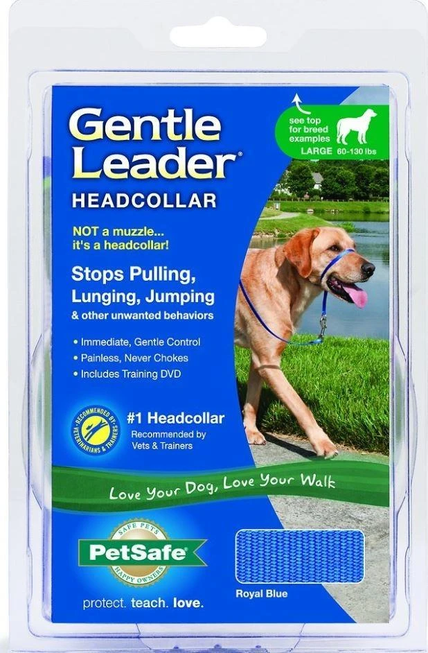 Petsafe Gentle Leader Quick Release Royal Blue Headcollar For Dogs - Image 2