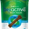 Fruitables BioActive Fresh Mouth Grain Free Dental Chews For Dogs
