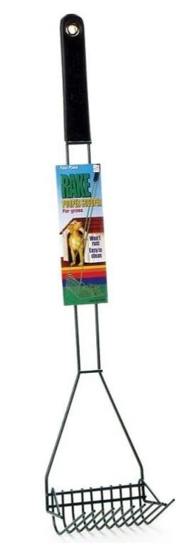Four Paws Wire Rake Scooper For Grass