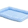 24" QuietTime Powder Blue Fashion Bolster Bed