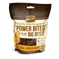 Merrick Power Bites Big Bites Real Chicken Dog Treats