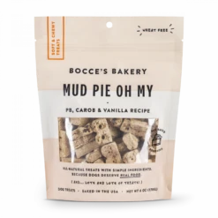 Bocce's Bakery Every Day Mud Pie Oh My Soft & Chewy Dog Treats