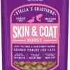 Stella & Chewy's Stella's Solutions For Cats Skin & Coat Support Cage-Free Duck & Wild-Caught Salmon Recipe Freeze-Dried Dinner Morsels
