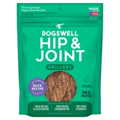Dogswell Hip & Joint Grillers Treats, Duck Recipe