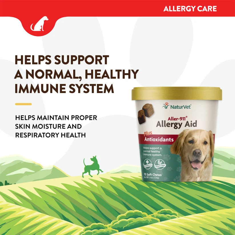 NaturVet Scoopables Aller-911 Allergy Aid For Dogs Chews - Image 2