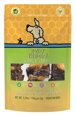 All American Pets Honey I'm Home APPLE JERKY