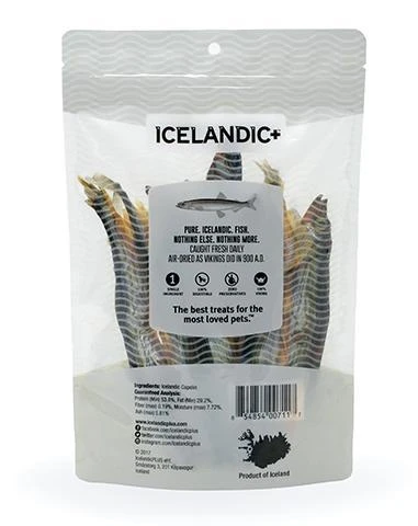Icelandic+ Capelin Whole Fish Dog Treat - Image 2