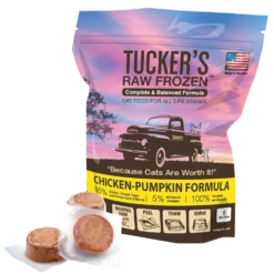 Tucker's Chicken-Pumpkin Raw Frozen Cat Food