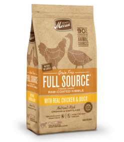 Merrick Full Source Grain Free Raw-Coated Kibble With Real Chicken & Duck Dry Dog Food