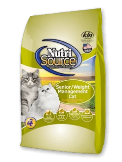 NutriSource® Senior / Weight Management Cat Recipe