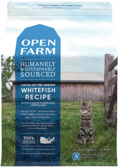 Open Catch-of-the-Season Whitefish Dry Cat Food