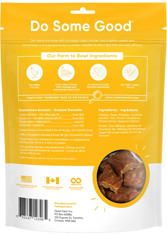 Open Farm Dehydrated Chicken Dog Treats - Image 3