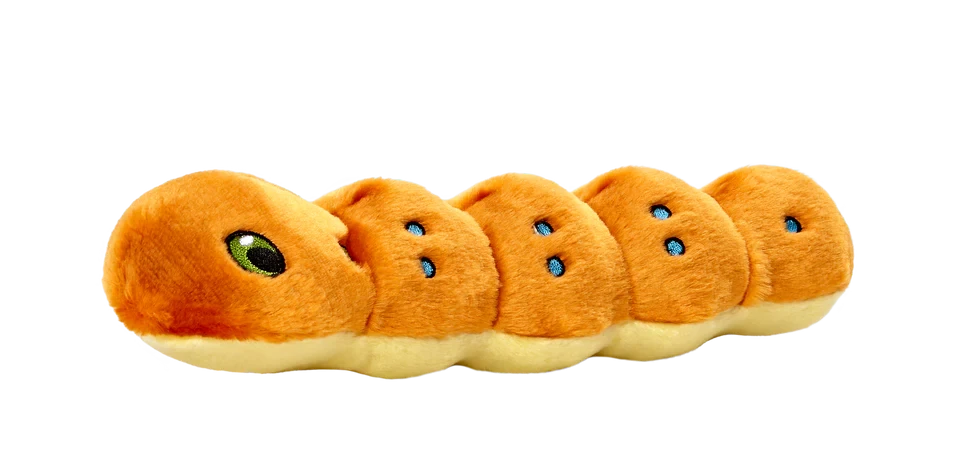 Fluff & Tuff Caterpillar Dog Toy - Image 3