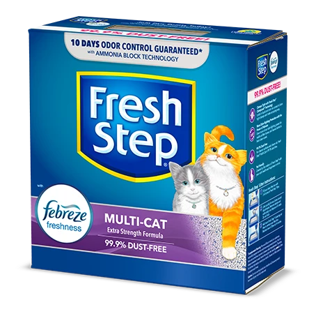 MULTI-CAT SCENTED LITTER WITH THE POWER OF FEBREZE - Image 2