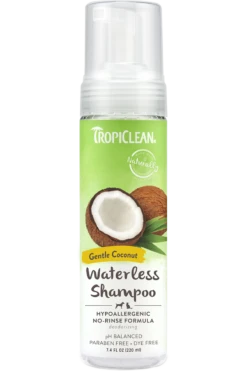 TropiClean Gentle Coconut Hypoallergenic Waterless Shampoo For Pets