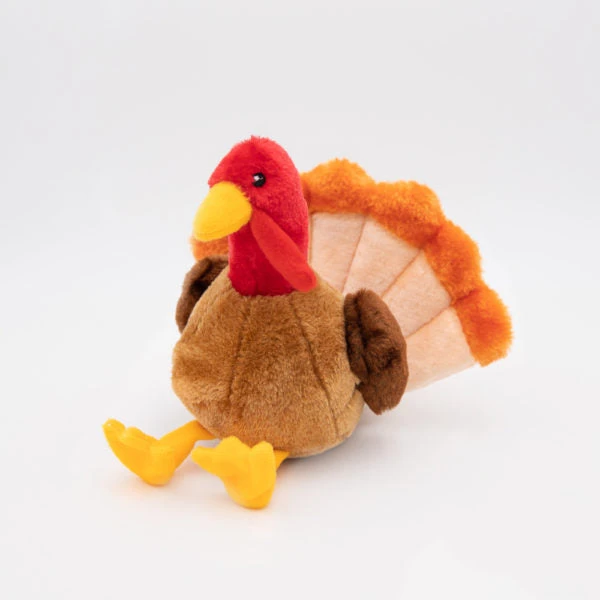 ZippyPaws Tucker The Turkey Plush Dog Toy