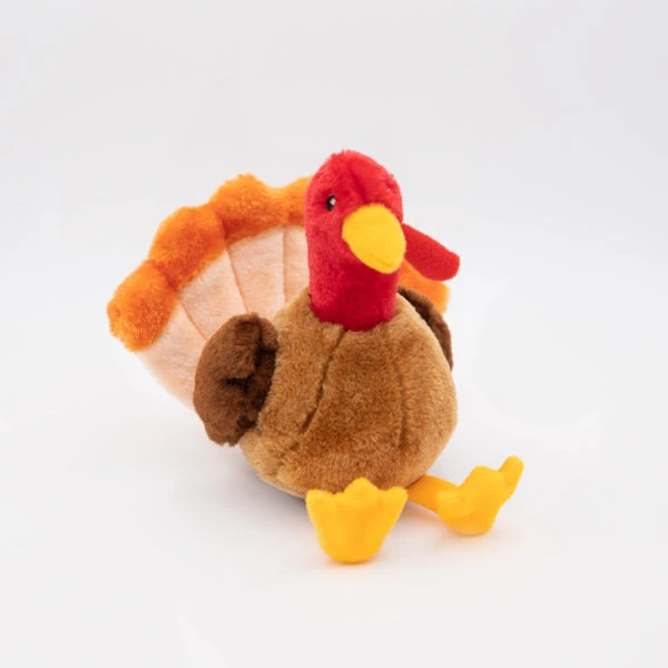 ZippyPaws Tucker The Turkey Plush Dog Toy - Image 2