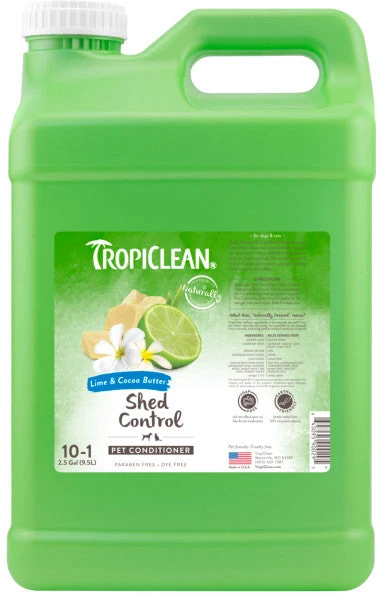TropiClean Lime & Cocoa Butter Shed Control Conditioner For Pets - Image 4