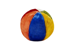 Fluff & Tuff Beach Ball Plush Dog Toy