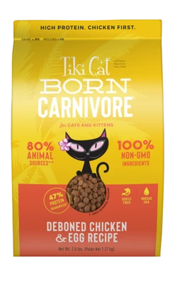 Tiki Cat® Born Carnivore⢠Deboned Chicken & Egg