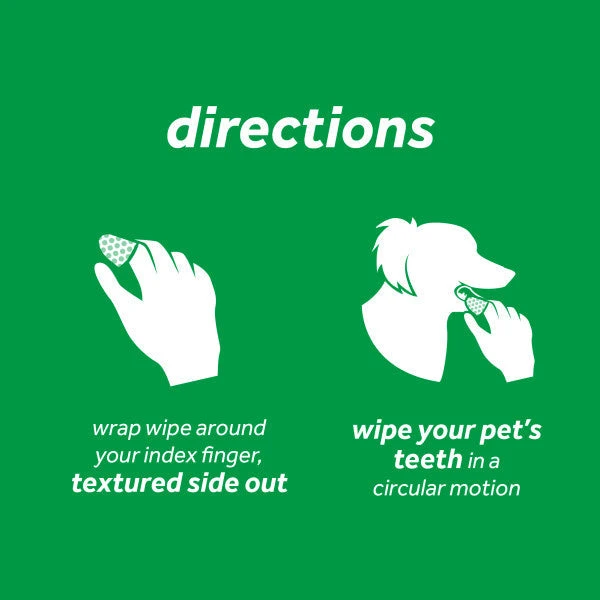TropiClean Fresh Breath Dental Wipes For Dogs - Image 5