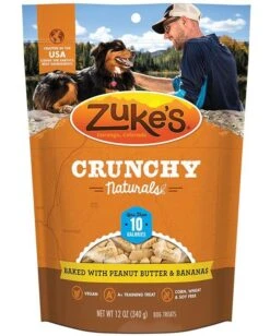Zuke's Crunchy Naturals 10s Baked With Peanut Butter & Bananas