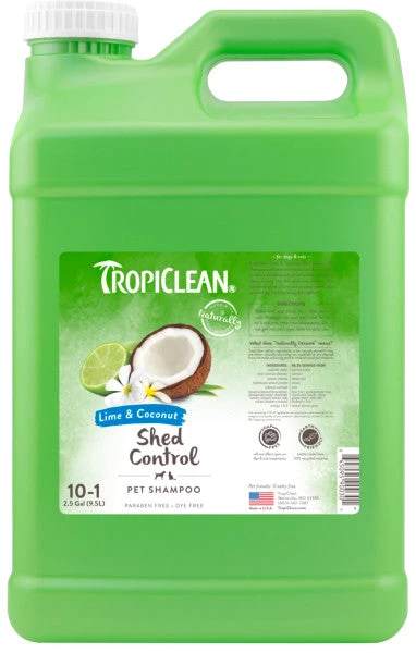 TropiClean Lime & Coconut Shed Control Shampoo For Pets - Image 6