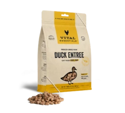 Vital Essentials Freeze-Dried Duck Entrée Cat Food Mini Nibs