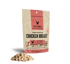 Vital Essentials Chicken Breast Freeze-Dried Raw Cat Treats