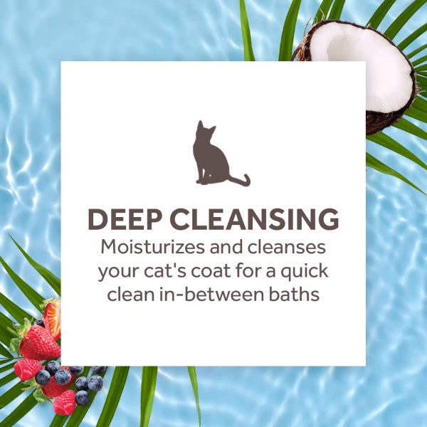 TropiClean Deep Cleansing Waterless Cat Shampoo - Image 4