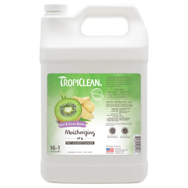 TropiClean Kiwi & Cocoa Butter Moisturizing Conditioner For Pets - Image 2