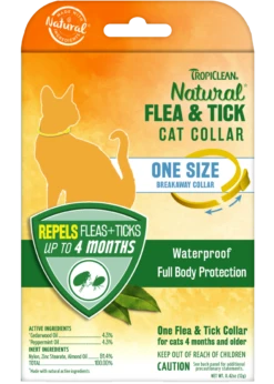 TropiClean Natural Flea & Tick Collar For Cats