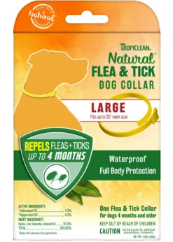 TropiClean Natural Flea & Tick Repellent Collar