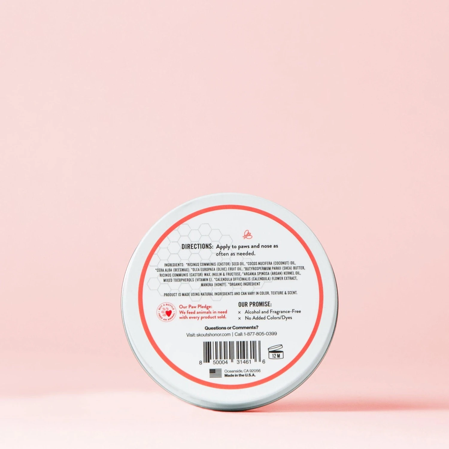 Skout's Honor Prebiotic Pet Balm For Dogs & Cats - Image 2