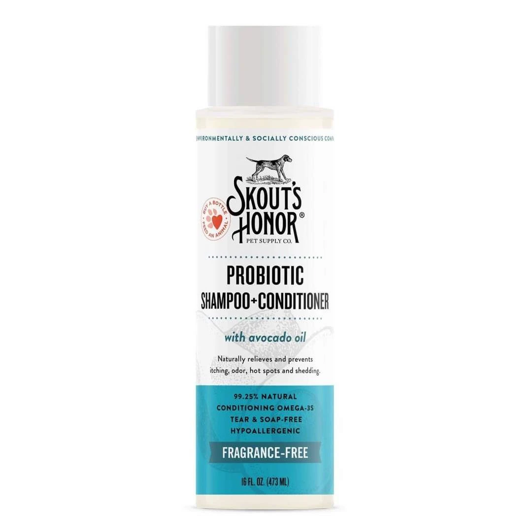 Skout's Honor PROBIOTIC SHAMPOO + CONDITIONER FOR DOGS & CATS - Image 3